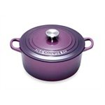 Cocotte ronde cassis 24 cm Le Creuset